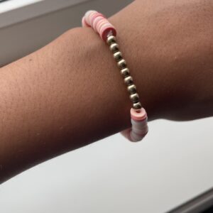 Høst armbånd med gull perler❤️🧡💛.