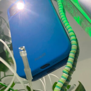 Grønn telefonsmykke💚📞