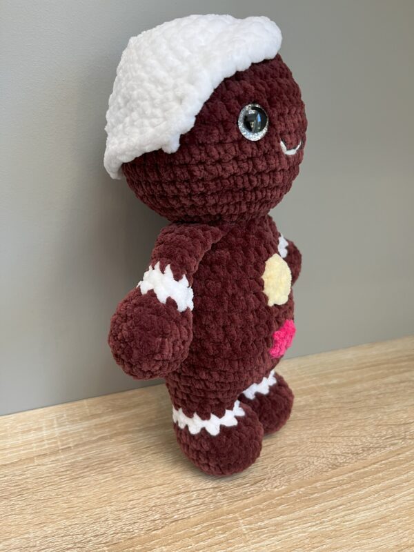 Pepperkake, heklet figur - Bilde 3