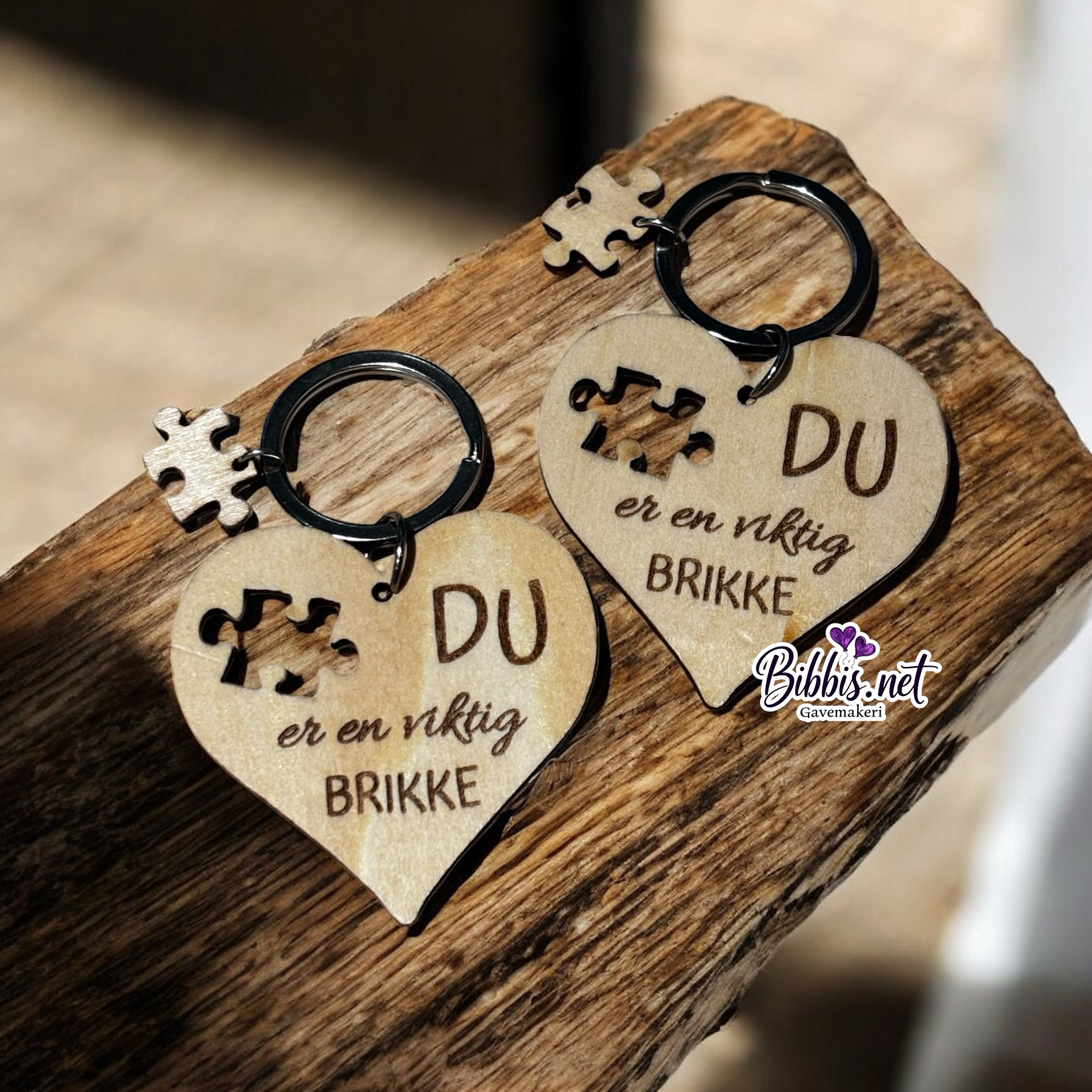 Hjerte-nøkkelring - Bilde 2