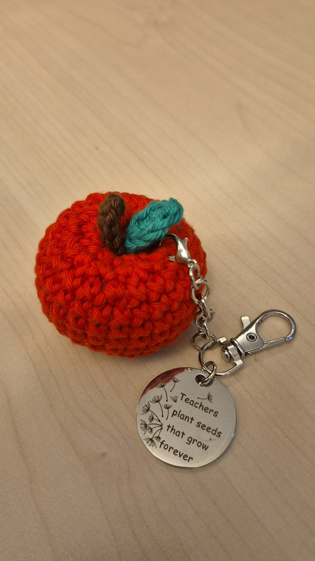 Et eple til lærer'n!