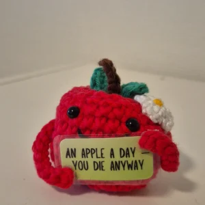 Eple med galgenhumor