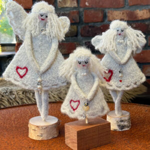 Strikkeoppskrift på engel