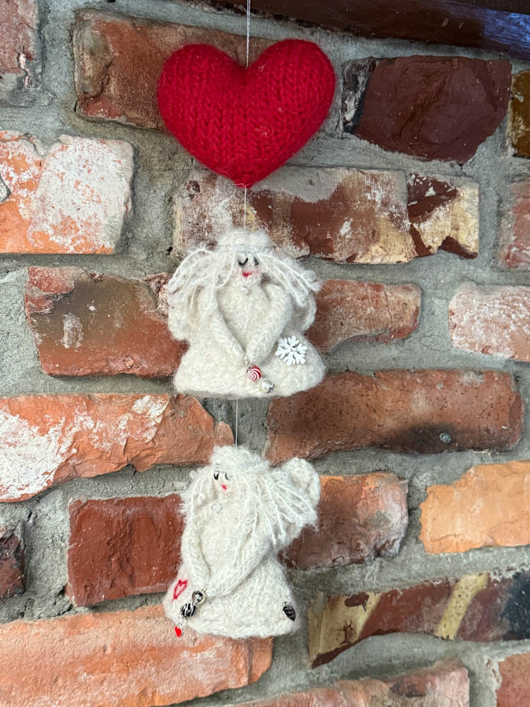 Strikkeoppskrift på tova engler - Bilde 9