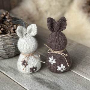 Strikkeoppskrift påskehare