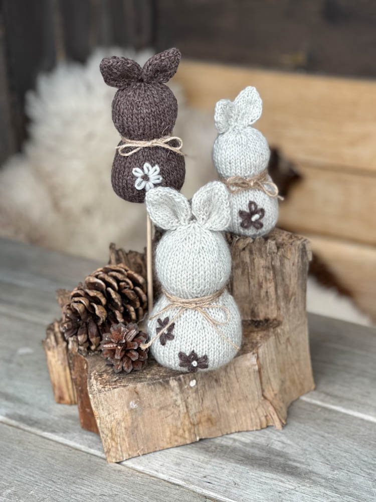 Strikkeoppskrift påskehare