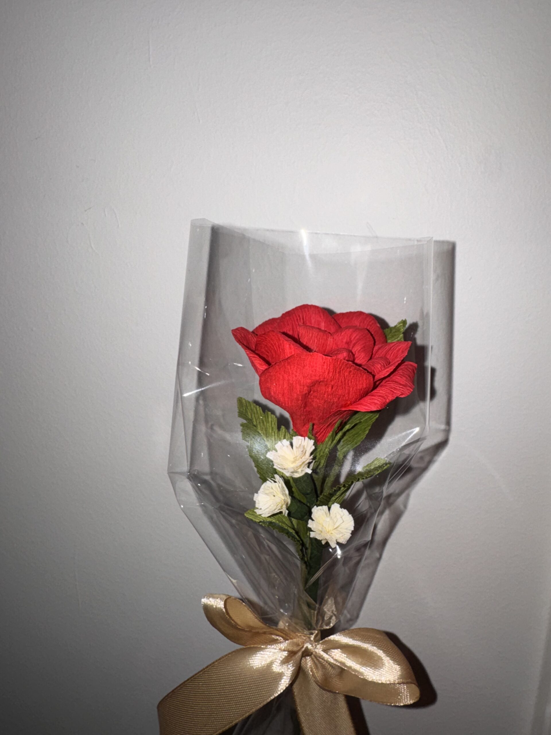 Evigvarende Rose av krepp-papir - Bilde 6