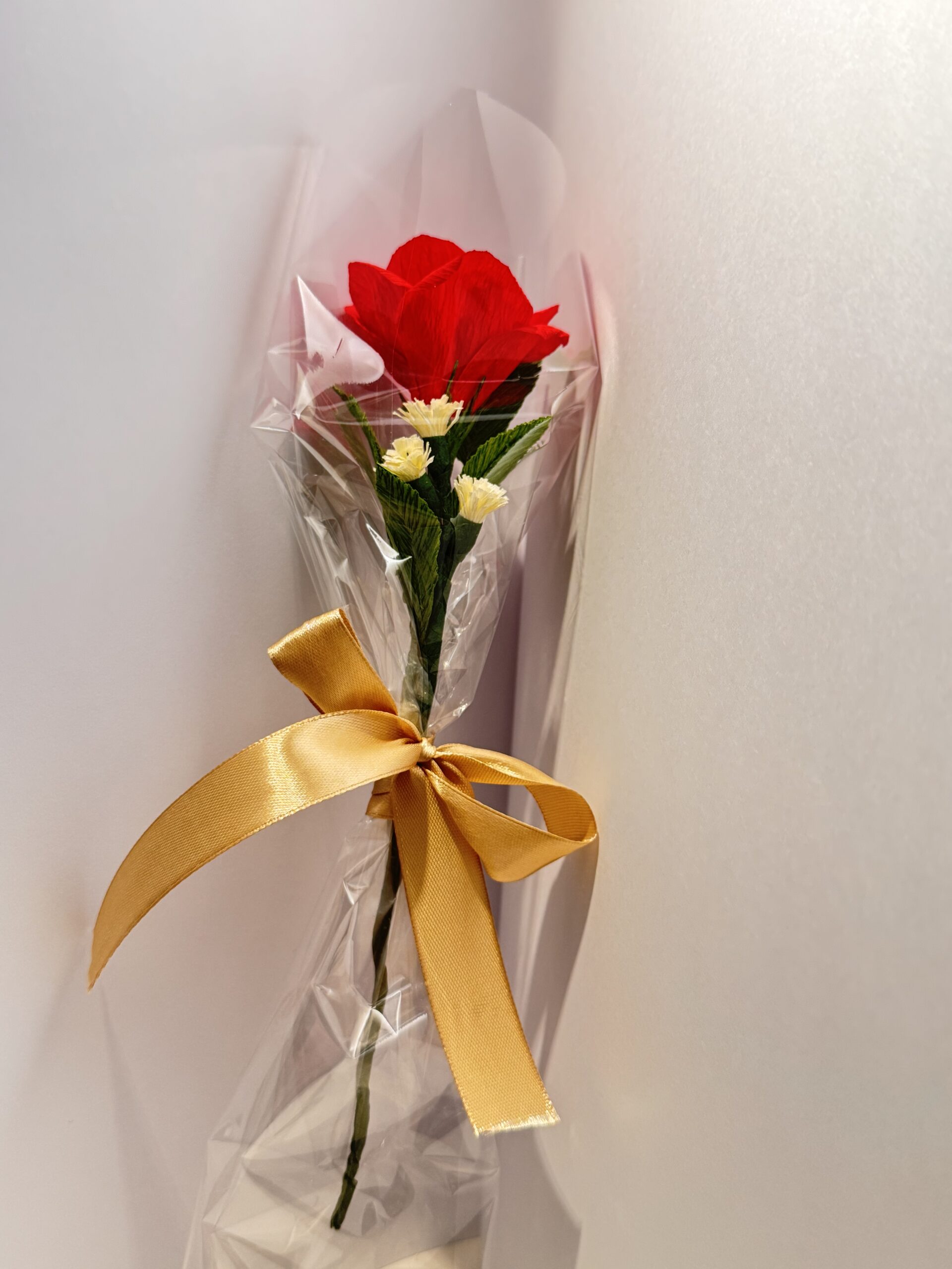 Evigvarende Rose av krepp-papir - Bilde 2