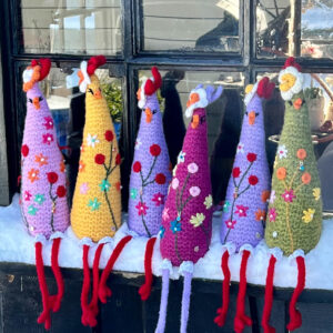 Strikket og tovet påskehøn