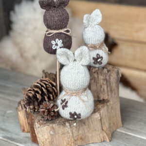 Strikkeoppskrift påskehare