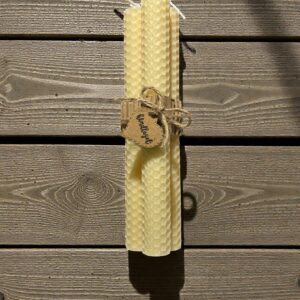 Bivokslys - kronelys, 3 stk.