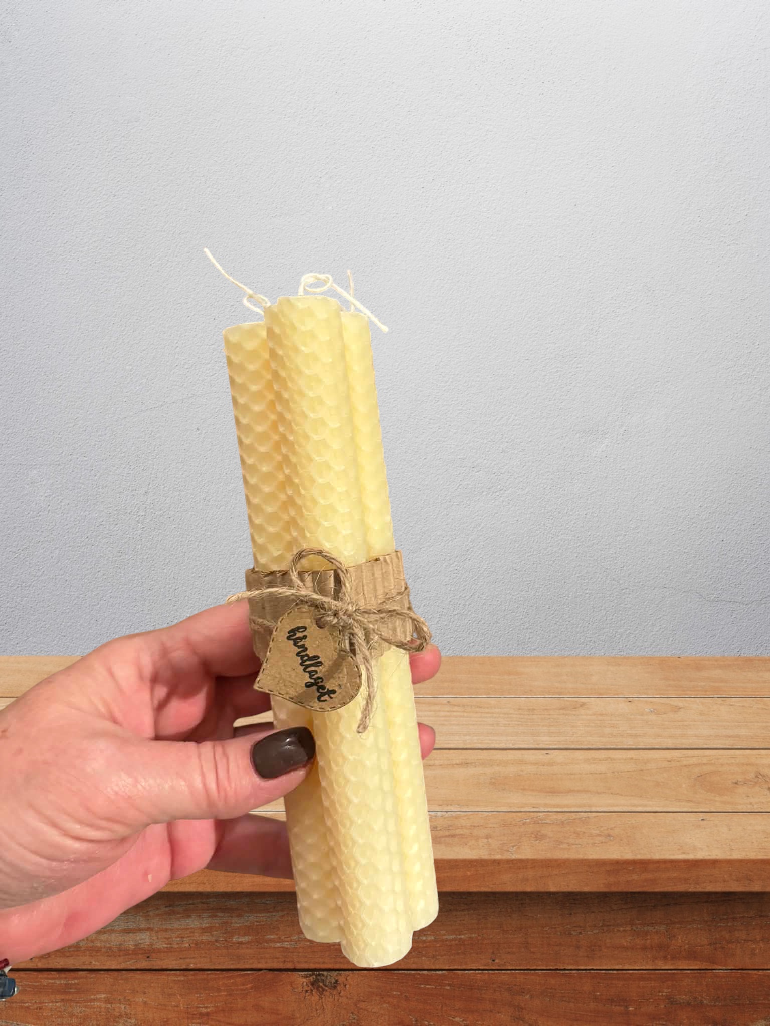 Bivokslys - kronelys, 3 stk. - Bilde 2