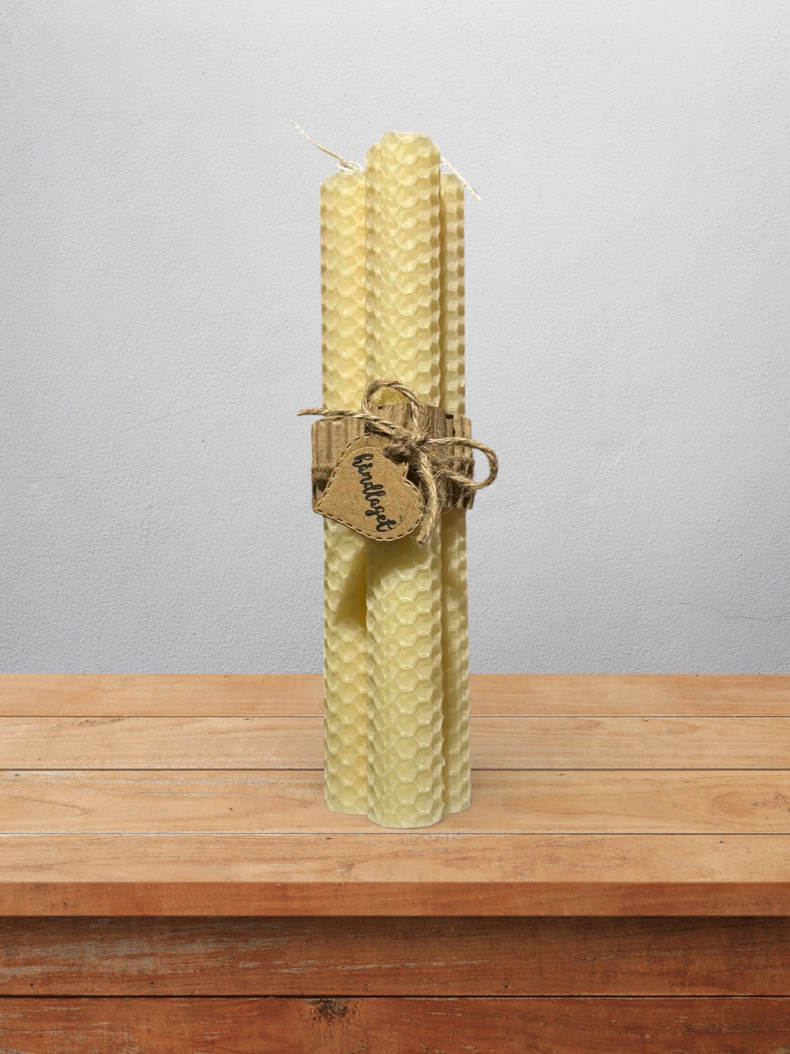 Bivokslys - kronelys, 3 stk.