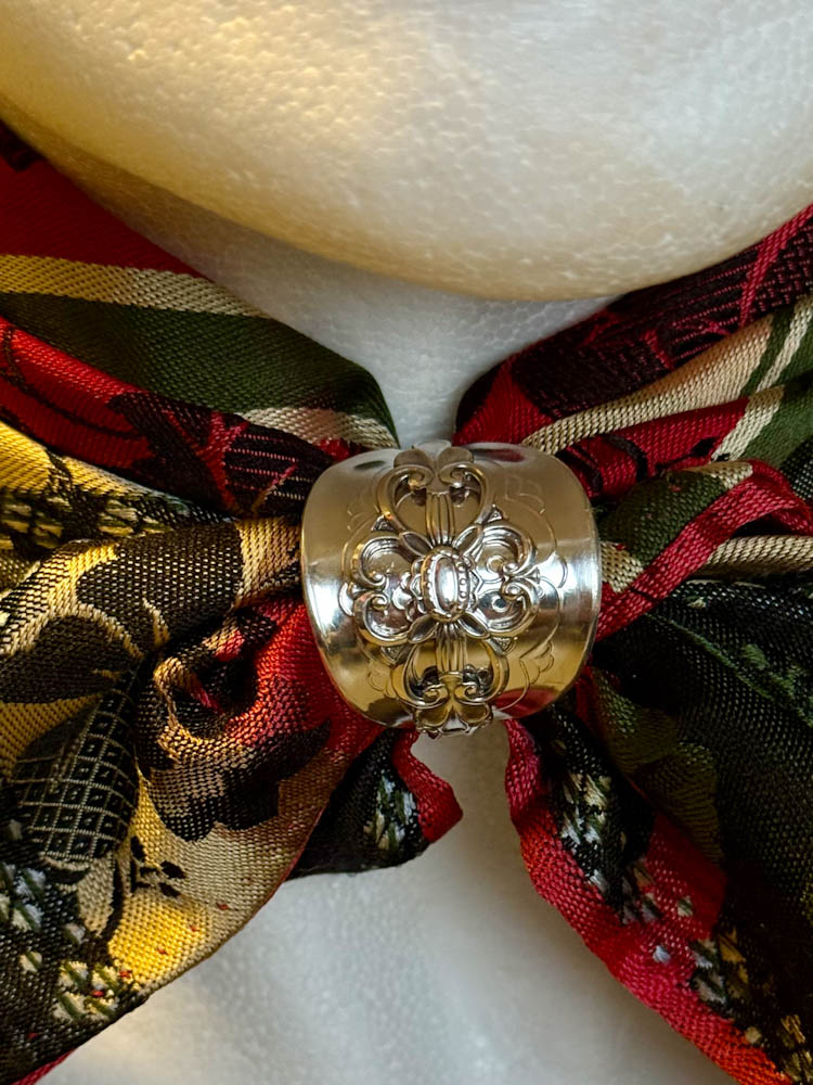 Skjerfring av sølvskje