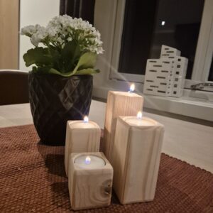 Telysestaker ubehandlet