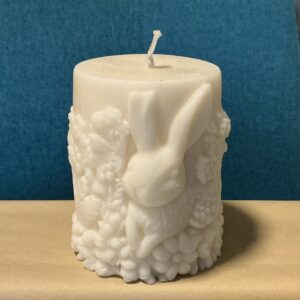 Dette lyset er laget av 100 % soyavoks.