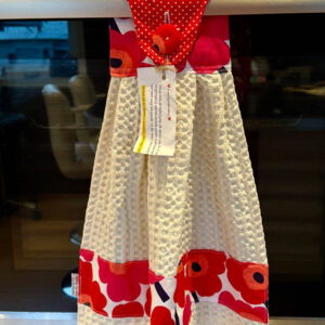 Komfyrhåndkle i bomull til å henge på komfyren