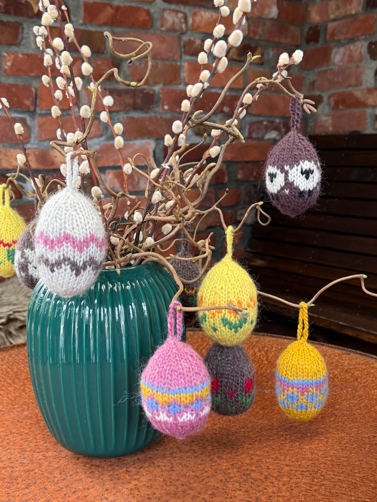 Strikkeoppskrift påskeegg