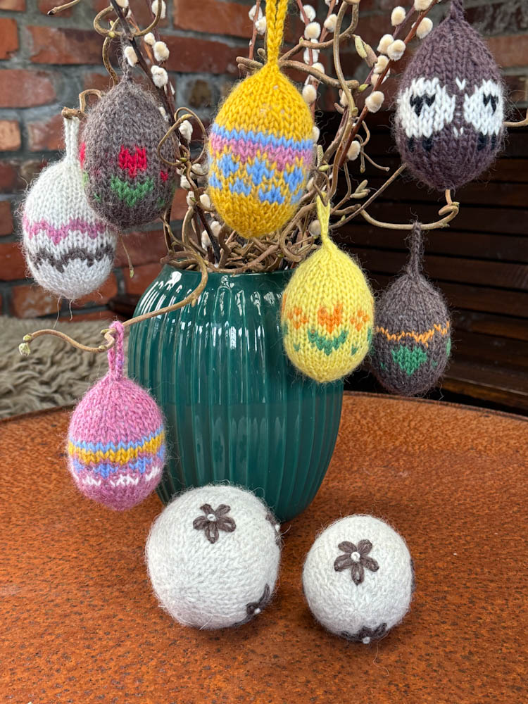 Strikkeoppskrift påskeegg