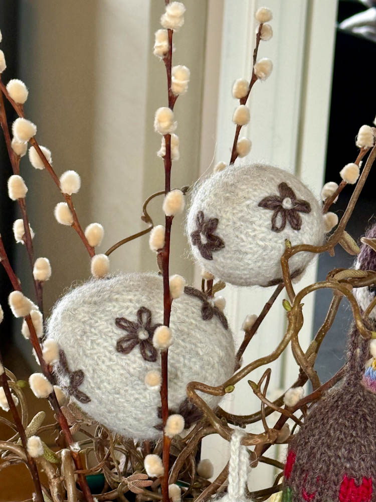 Strikkeoppskrift påskeegg