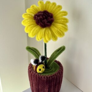 Solsikke i potte 🌻