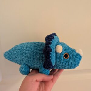 Dinosaur plushie