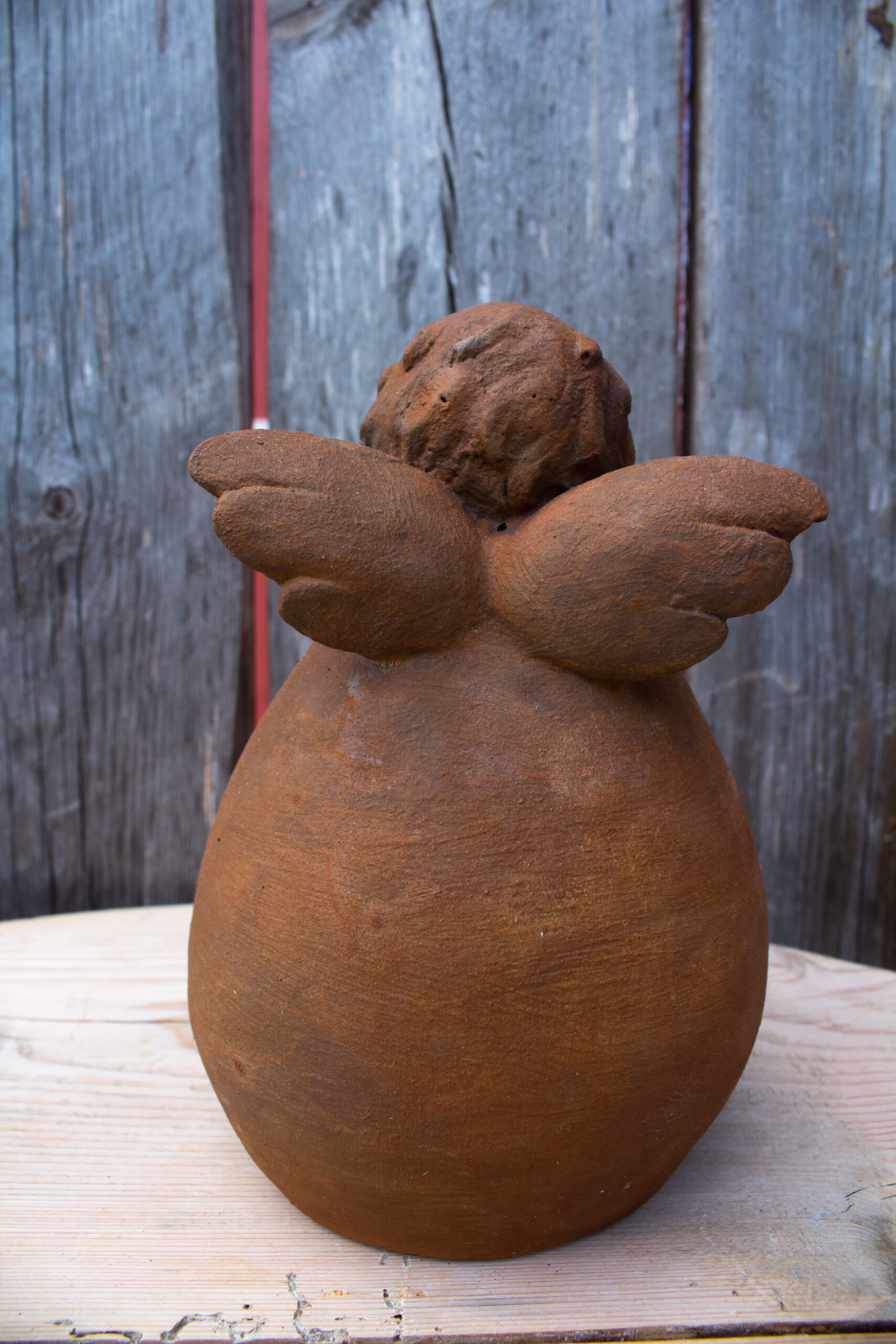 Stor engel i rustfinish - Bilde 2