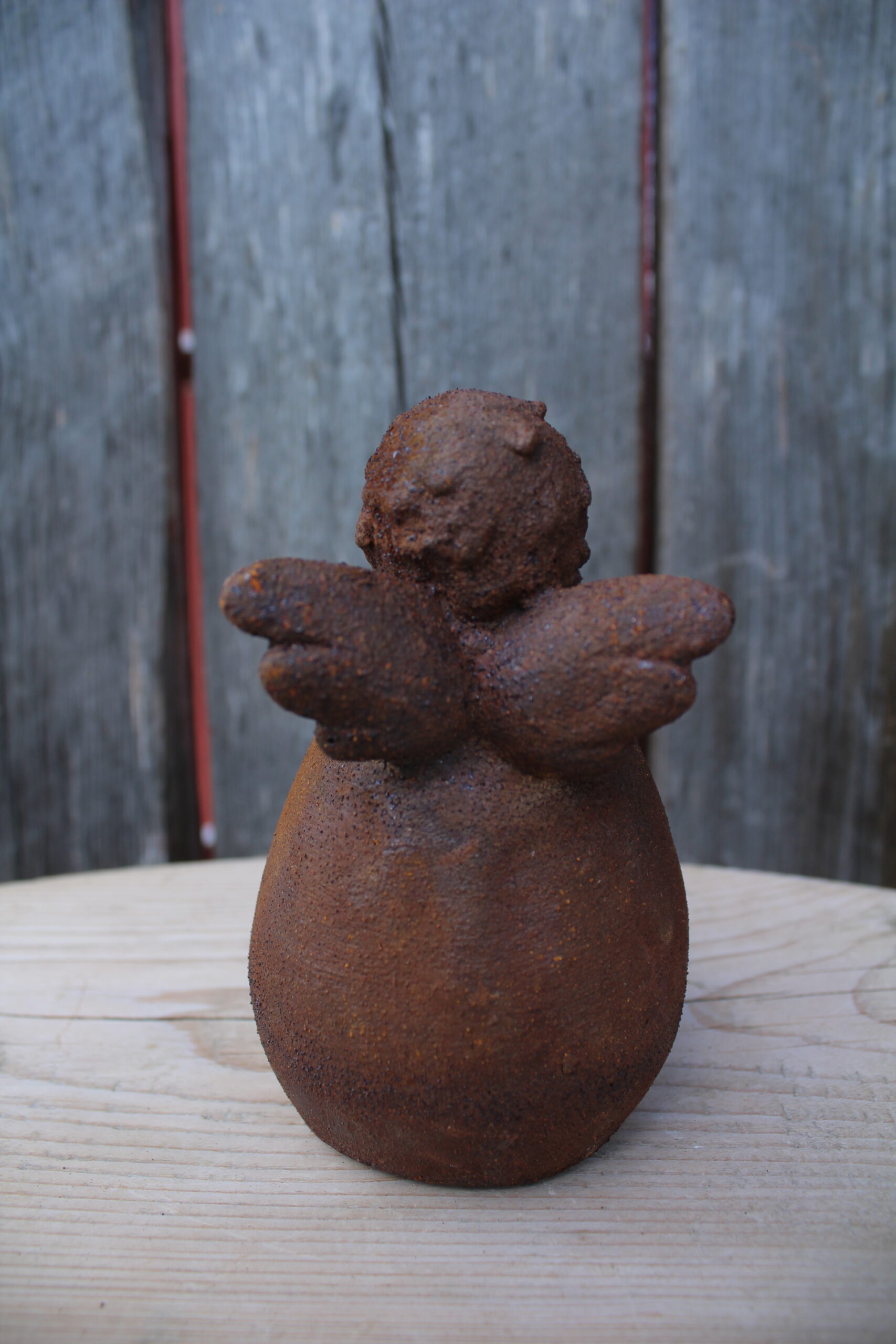 Liten engel i rustfinish - Bilde 2