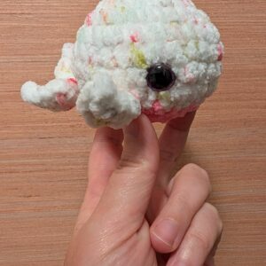 Hval rosa og hvit