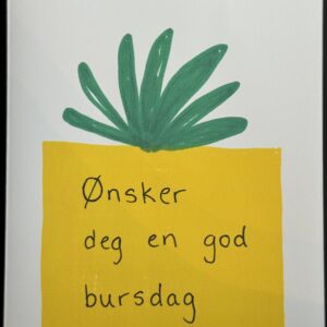 Bursdagskort
