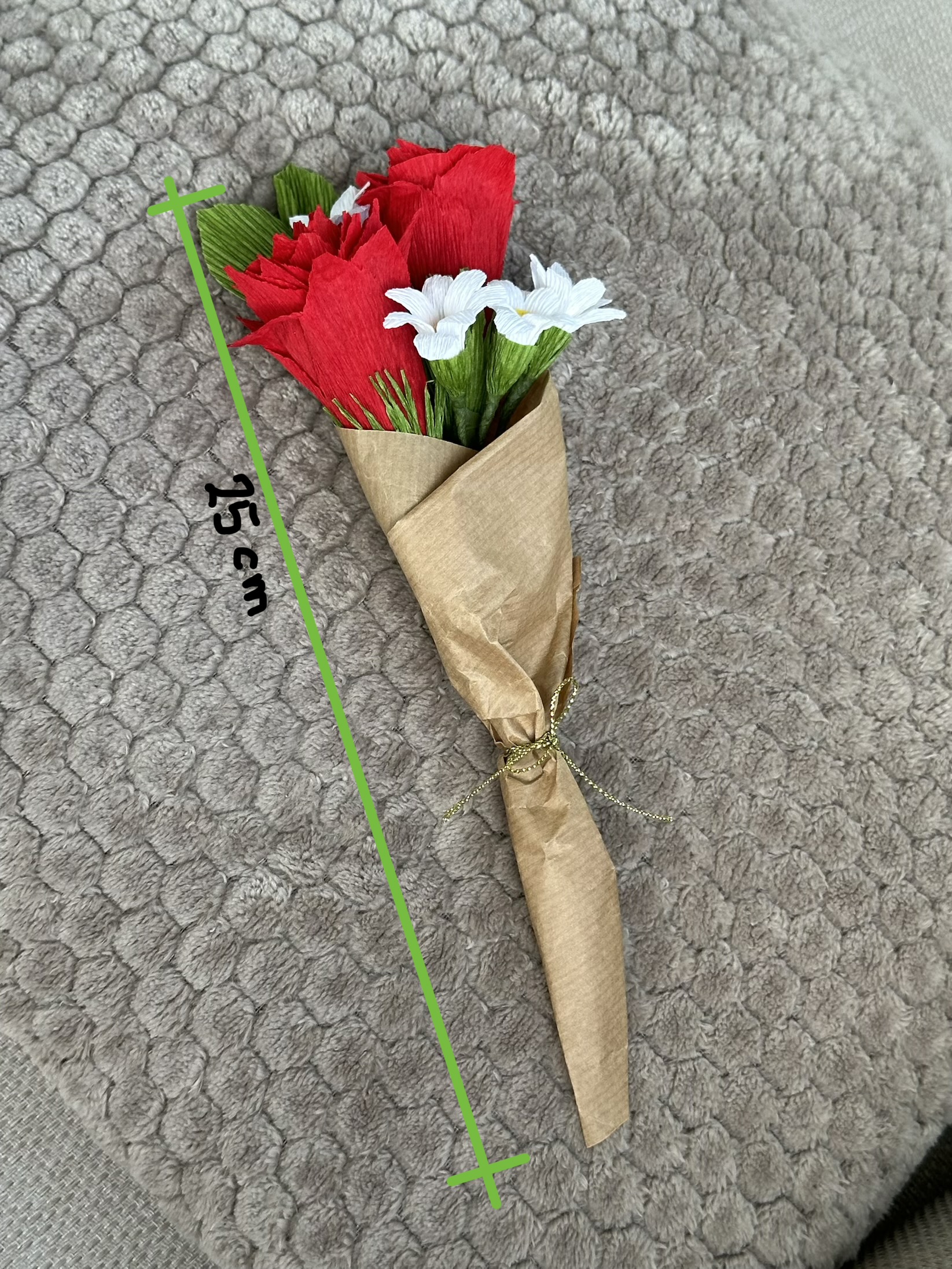 Liten papirbukett - Bilde 2